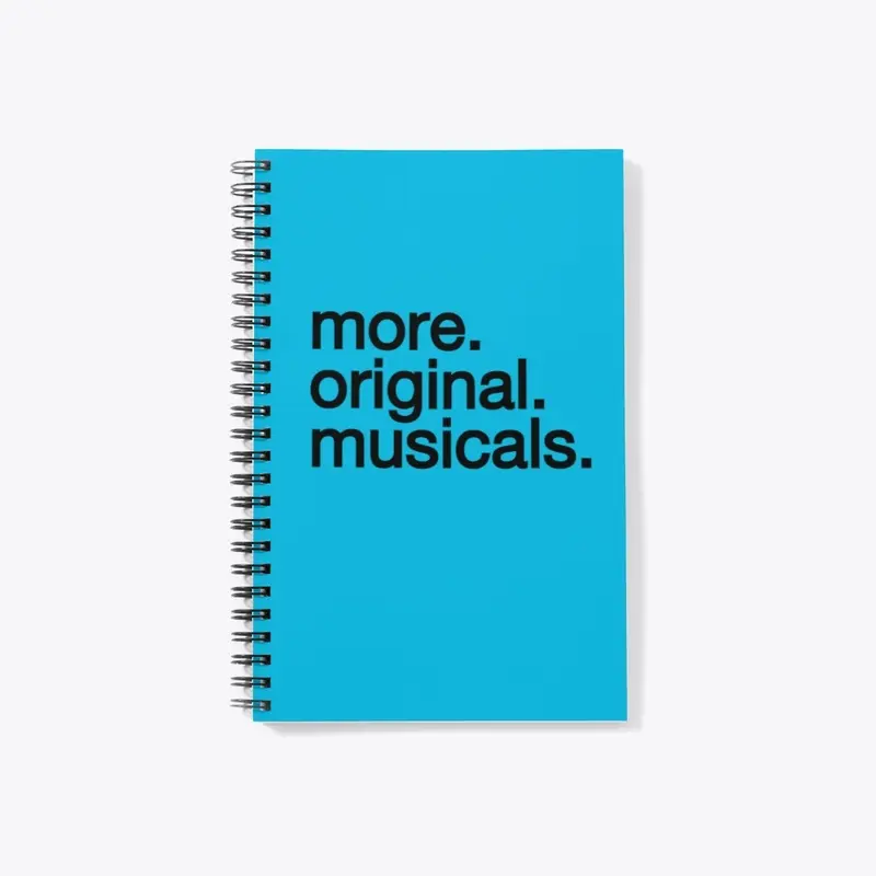 Original Musicals Notebook